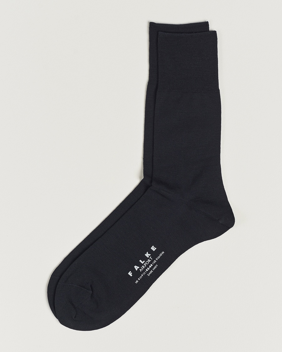 Falke Airport Socks Navy – Blauw