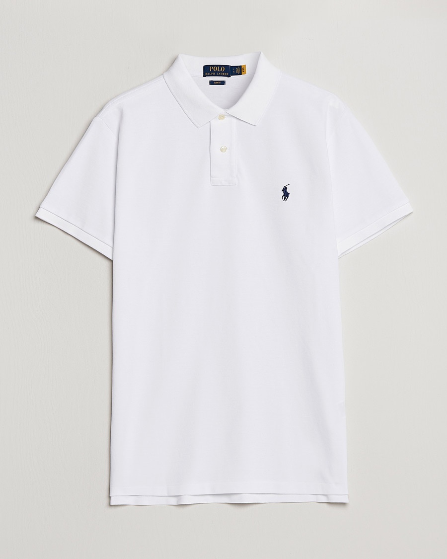 Polo Ralph Lauren Slim Fit Polo White – Wit