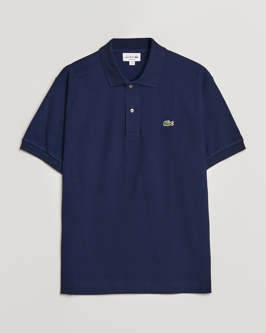 Lacoste Original Polo Piké Navy Blue – Blauw