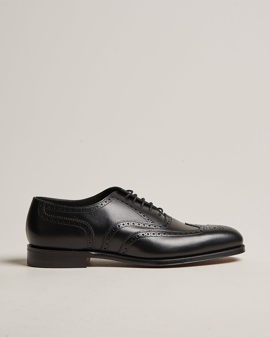 Loake 1880 Buckingham Brogue Black Calf – Zwart