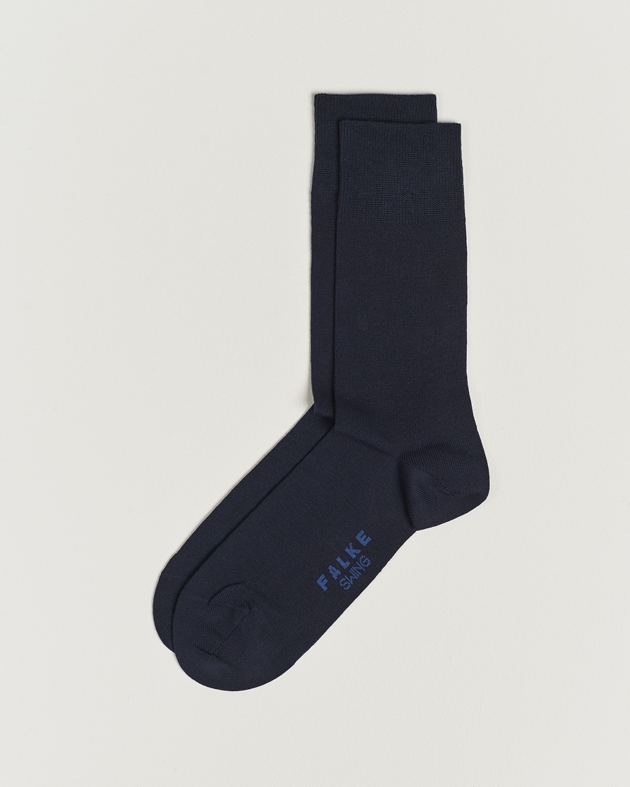 Falke Swing 2-Pack Socks Navy – Blauw