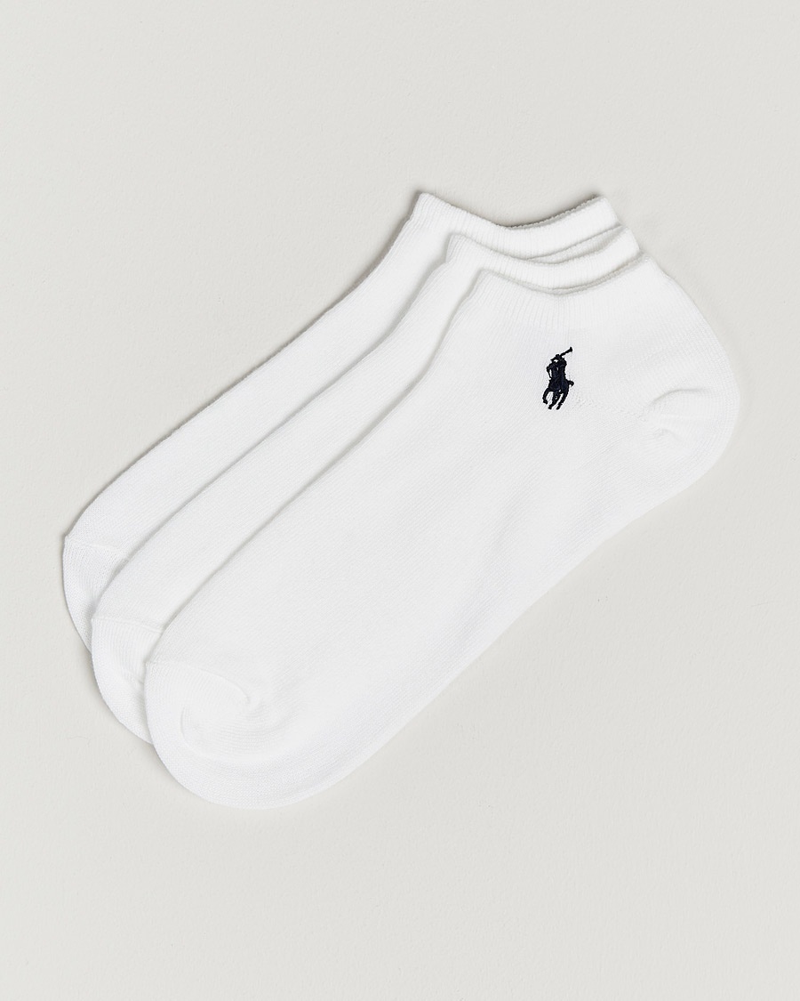 Polo Ralph Lauren 3-Pack Ghost Sock White – Wit