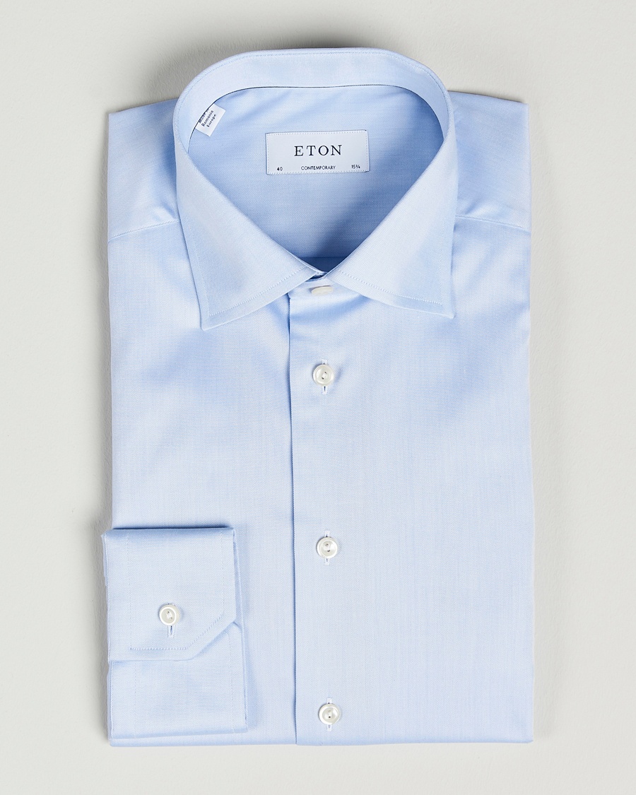 Eton Contemporary Fit Shirt Blue – Blauw