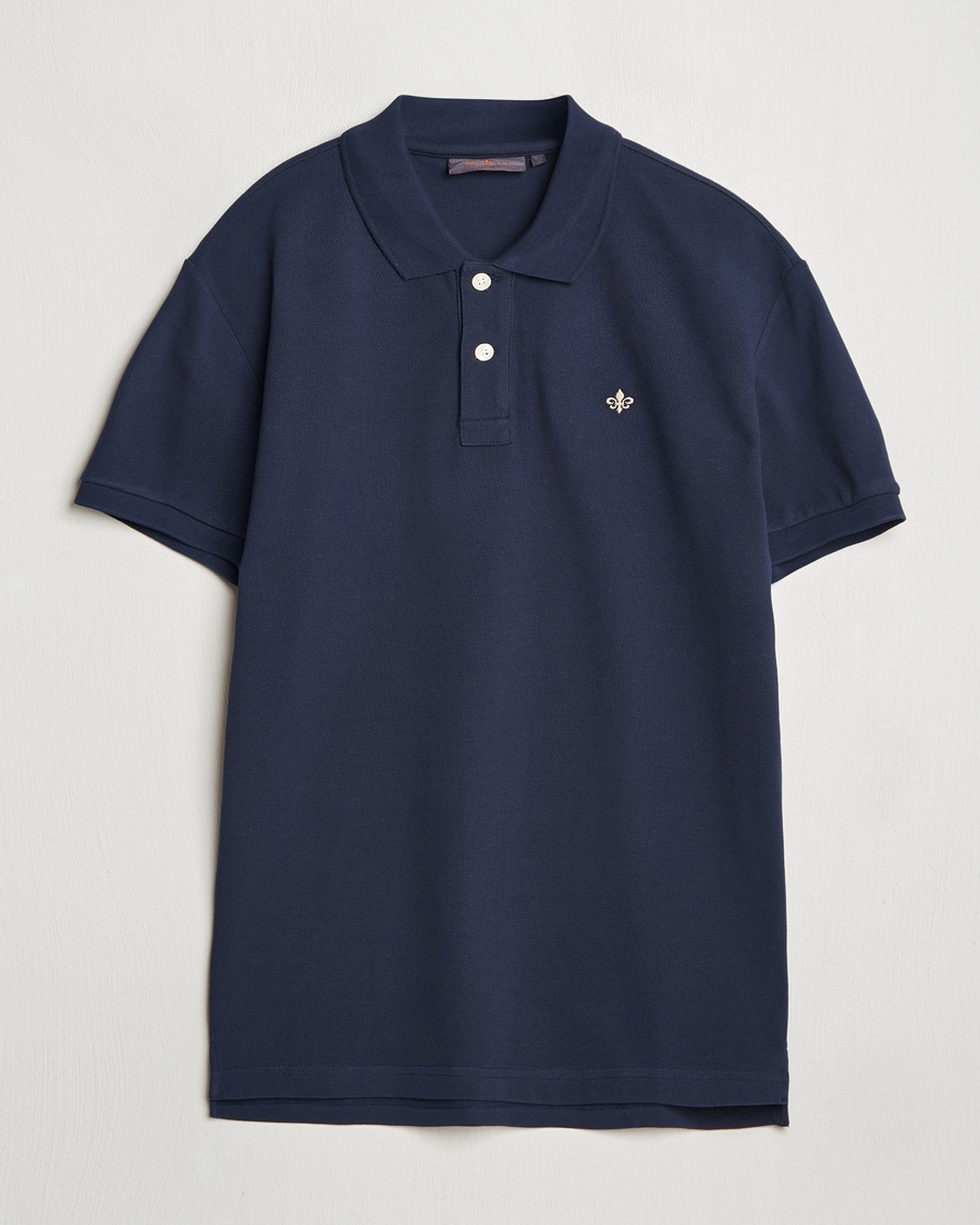 Morris New Piqué Navy – Blauw