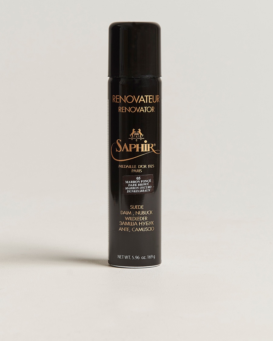 Saphir Medaille d'Or Renovateur Suede 250 ml Spray Dark Brown – Bruin