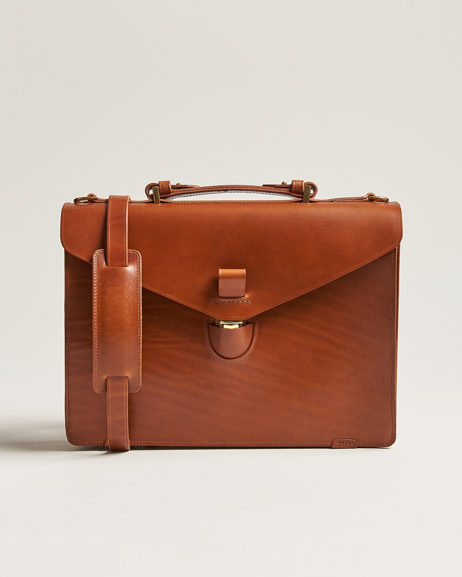 Tärnsjö Garveri TG1873 Briefcase Cognac – Bruin