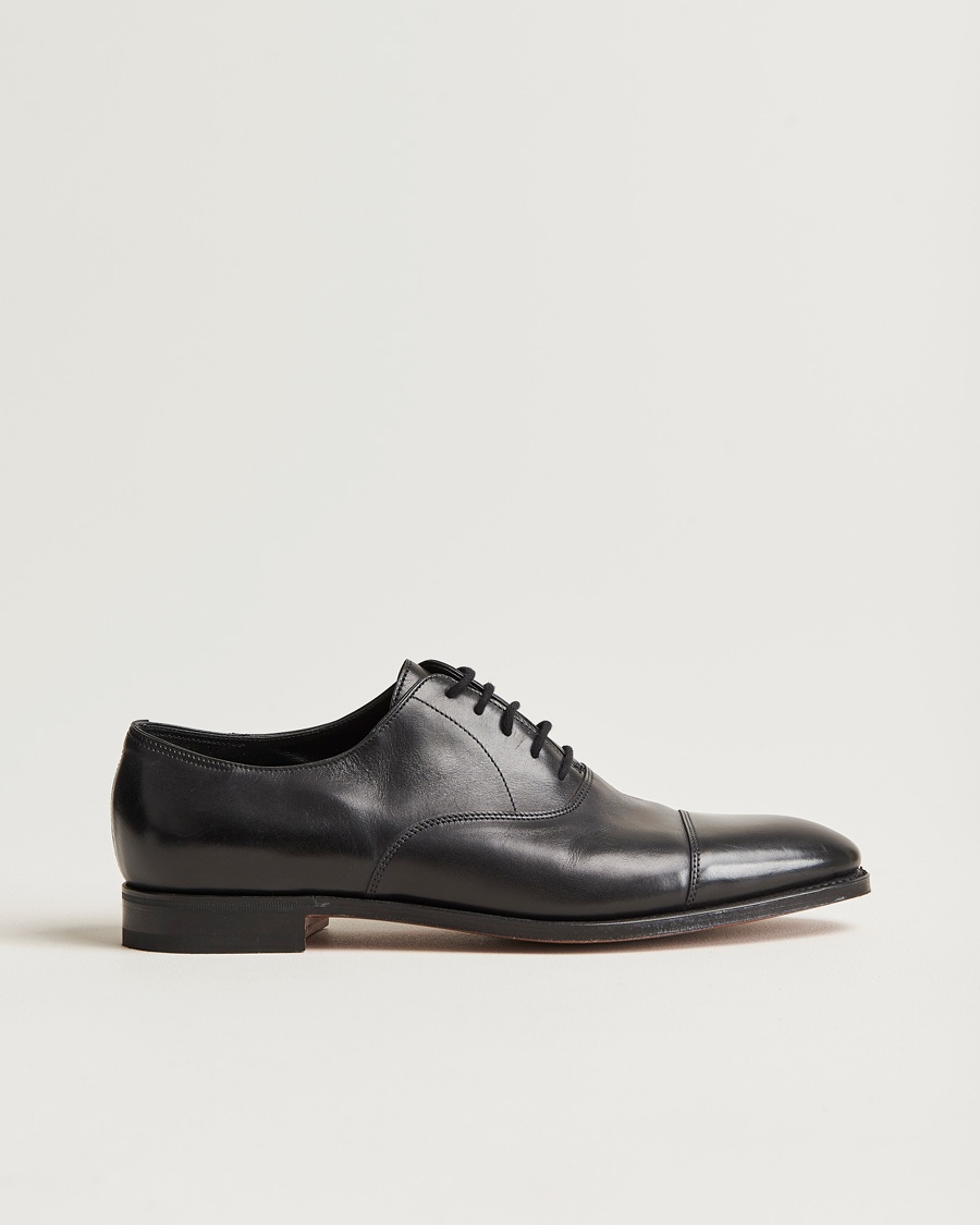 John Lobb City II Oxford Black Calf – Zwart