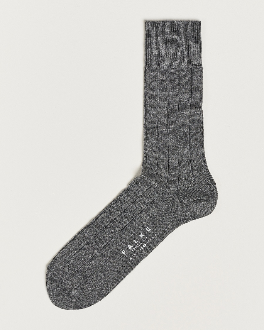 Falke Lhasa Cashmere Socks Light Grey – Grijs