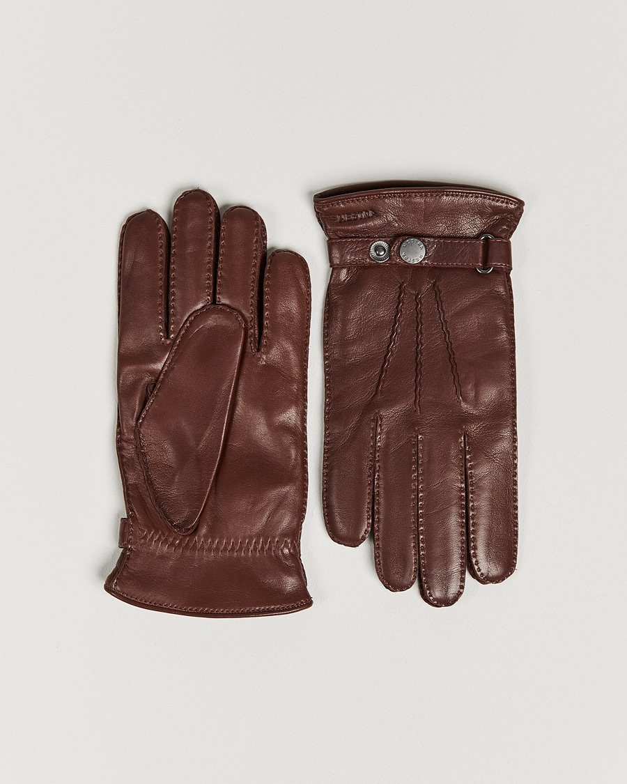 Hestra Jake Wool Lined Buckle Glove Chestnut – Bruin