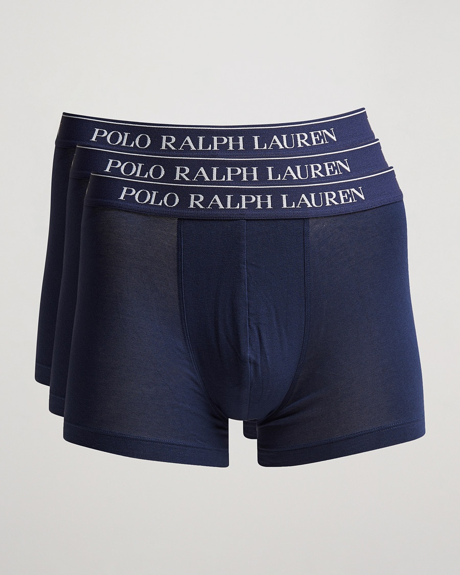 Polo Ralph Lauren 3-Pack Trunk Navy – Blauw