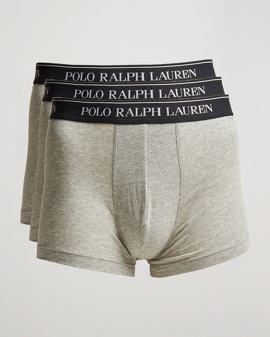 Polo Ralph Lauren 3-Pack Trunk Andover Heather Grey – Grijs