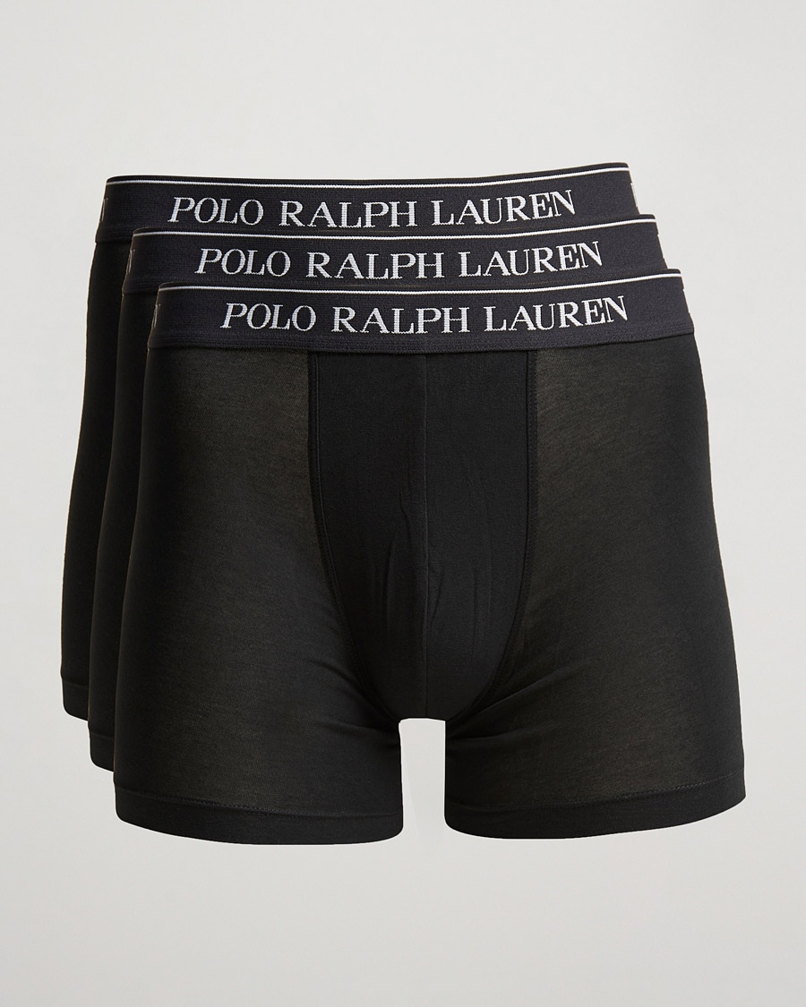 Polo Ralph Lauren 3-Pack Boxer Brief Polo Black – Zwart
