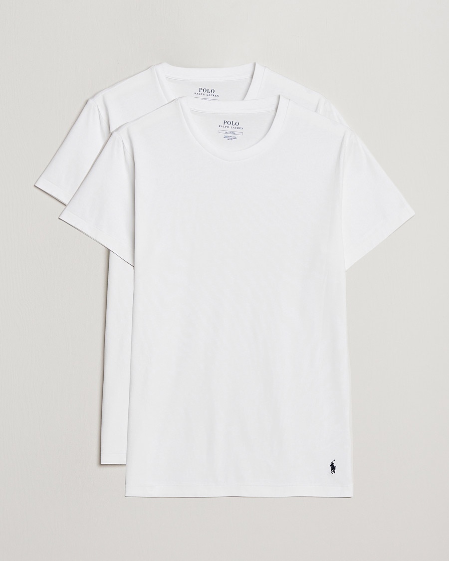 Polo Ralph Lauren 2-Pack Cotton Stretch T-Shirt White – Wit