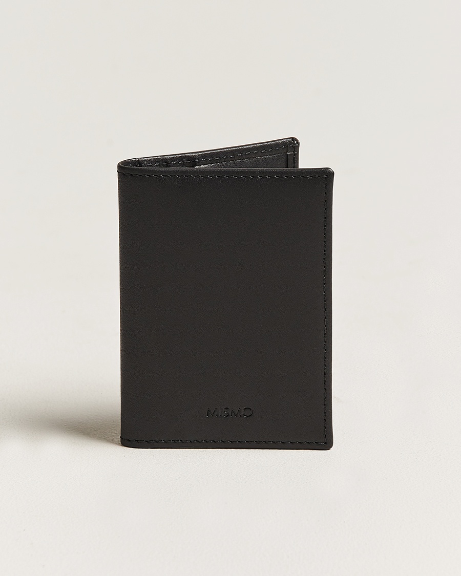 Mismo Cards Leather Cardholder Black – Zwart