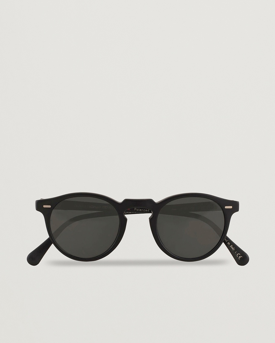 Oliver Peoples Gregory Peck Sunglasses Black/Midnight – Zwart