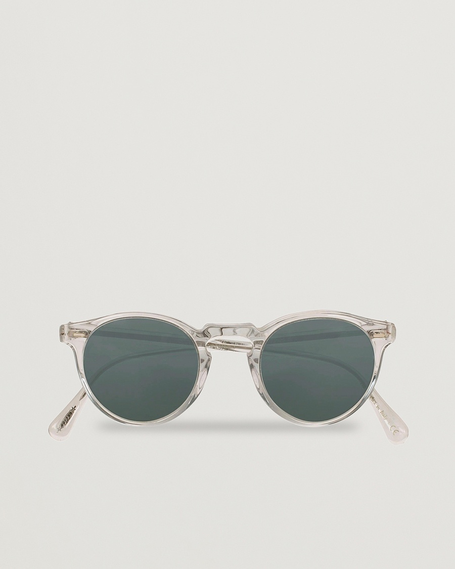 Oliver Peoples Gregory Peck Sunglasses Crystal/Indigo Photochromic – Transparant