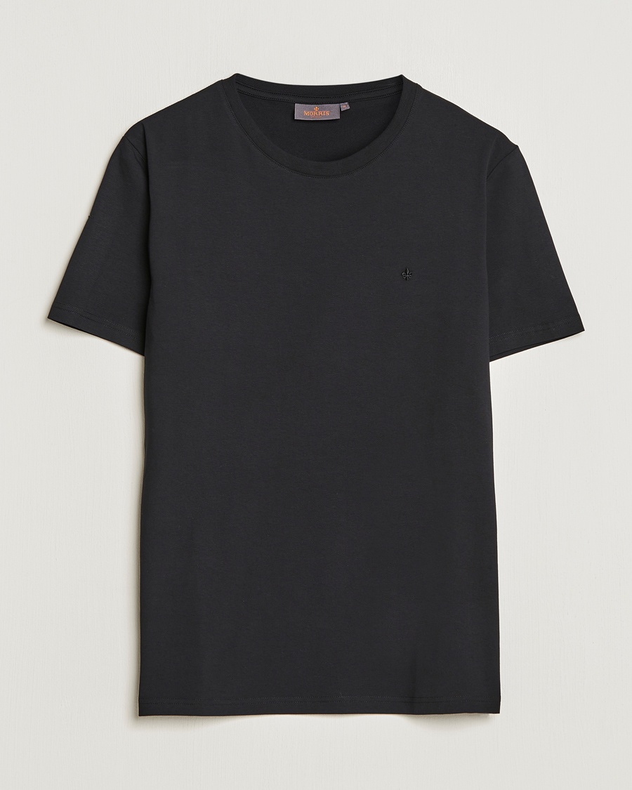 Morris James T-Shirt Black – Zwart