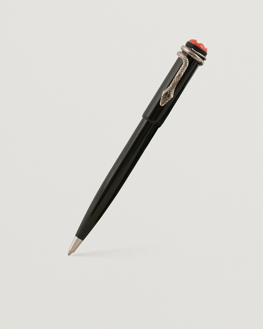 Montblanc Heritage Rouge & Noir Ballpoint Pen Black – Zwart