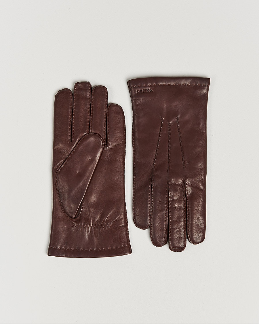 Hestra Edward Wool Lined Glove Chestnut – Bruin