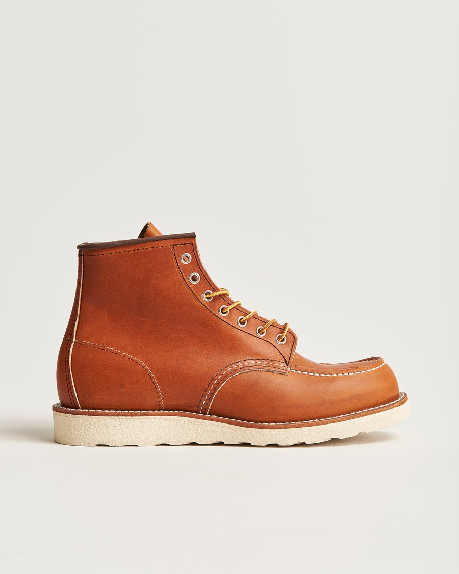 Red Wing Shoes Moc Toe Boot Oro Legacy Leather – Bruin