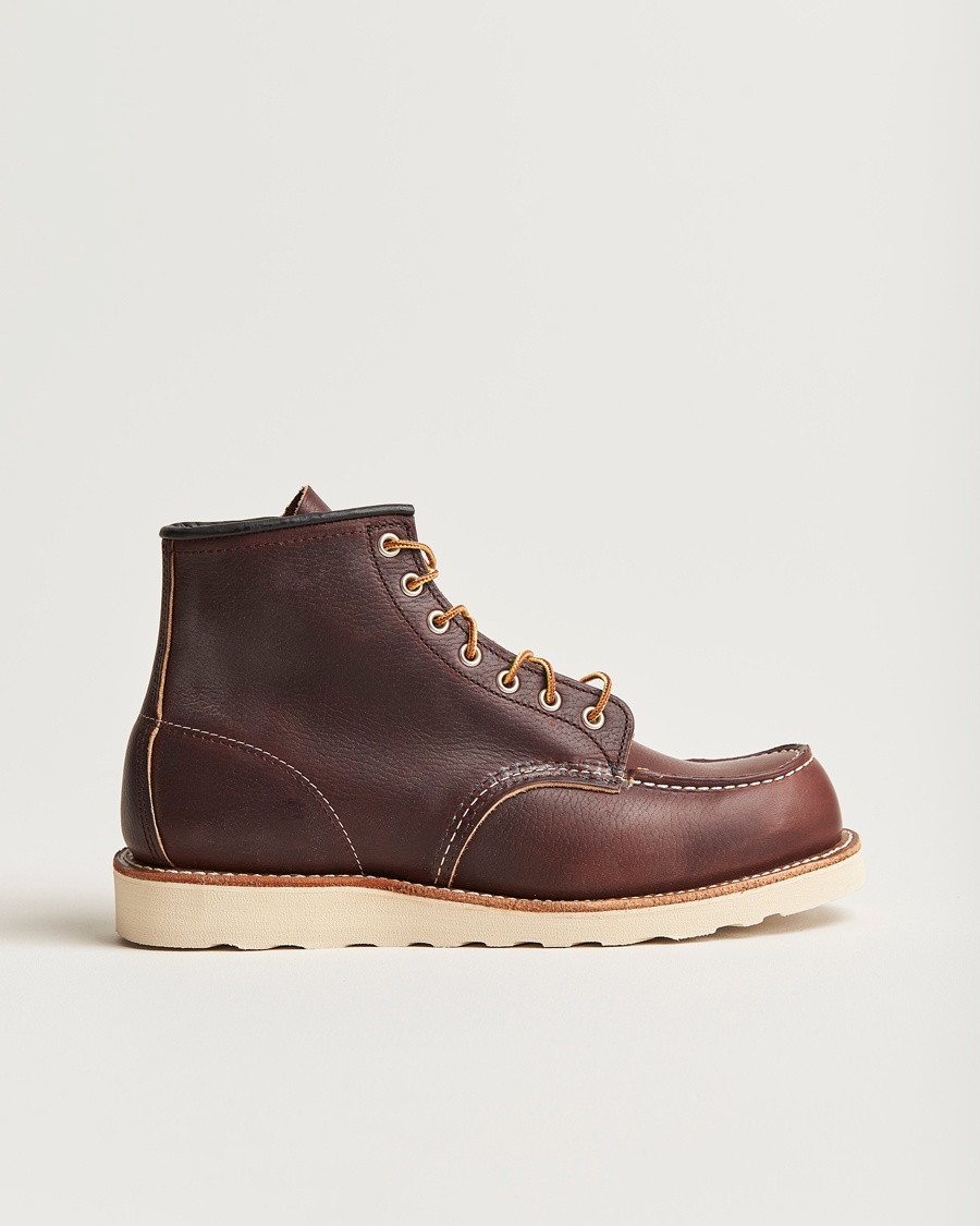 Red Wing Shoes Moc Toe Boot Briar Oil Slick Leather – Bruin