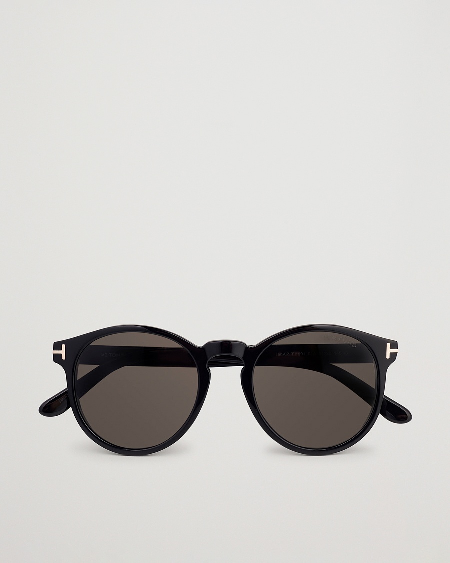 Tom Ford Ian FT0591 Sunglasses Shiny Black – Zwart