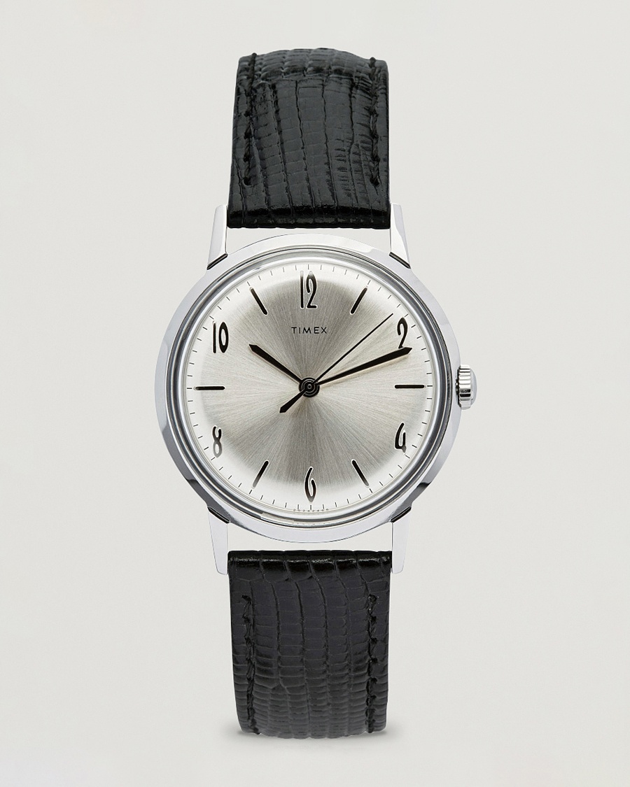 Timex Marlin 1960s Silver Sunray – Zilver
