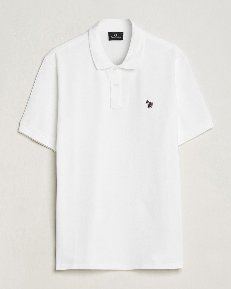 Heren | Kleding | PS Paul Smith | Regular Fit Zebra Polo White