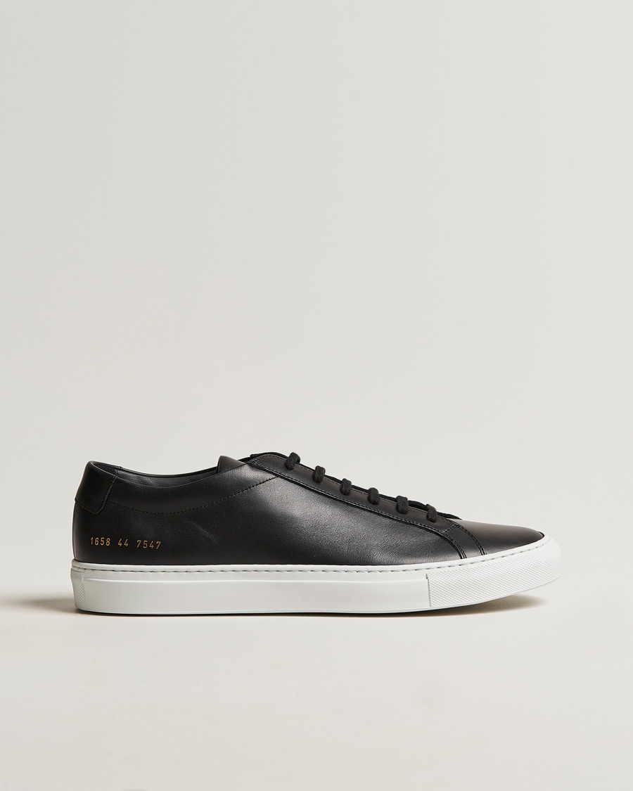 Common Projects Original Achilles Sneaker Black/White – Zwart