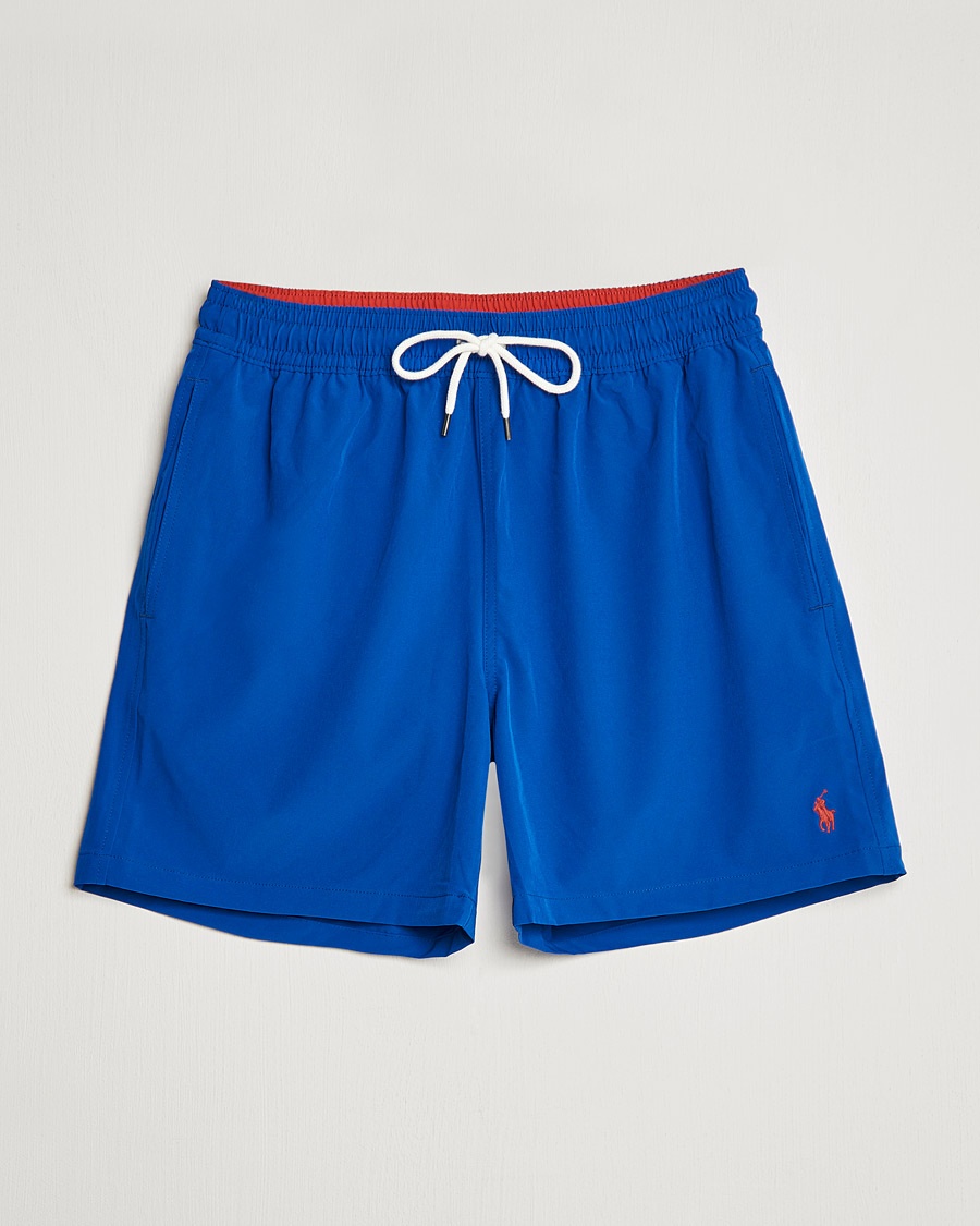 Polo Ralph Lauren Traveler Boxer Swim Shorts Rugby Royal – Blauw
