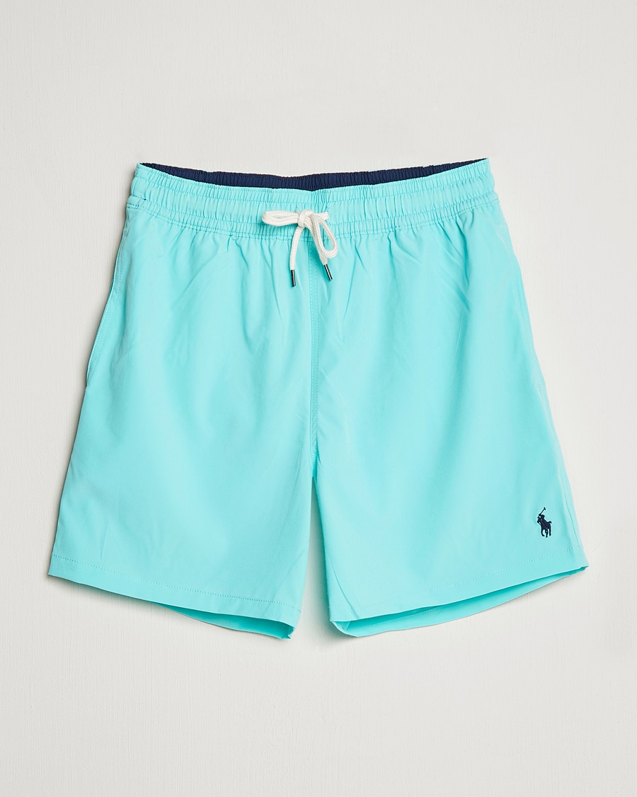 Polo Ralph Lauren Traveler Boxer Swim Shorts Hammond Blue – Blauw