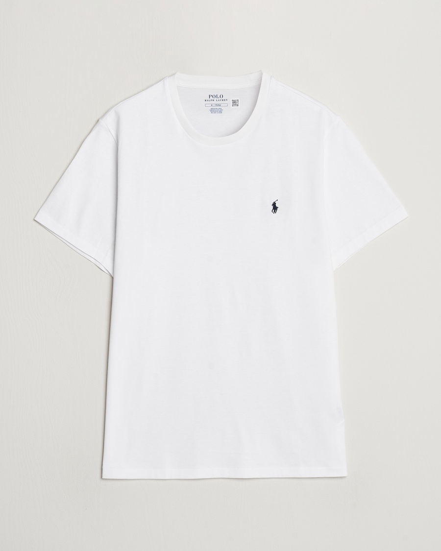 Polo Ralph Lauren Liquid Cotton Crew Neck T-Shirt White – Wit