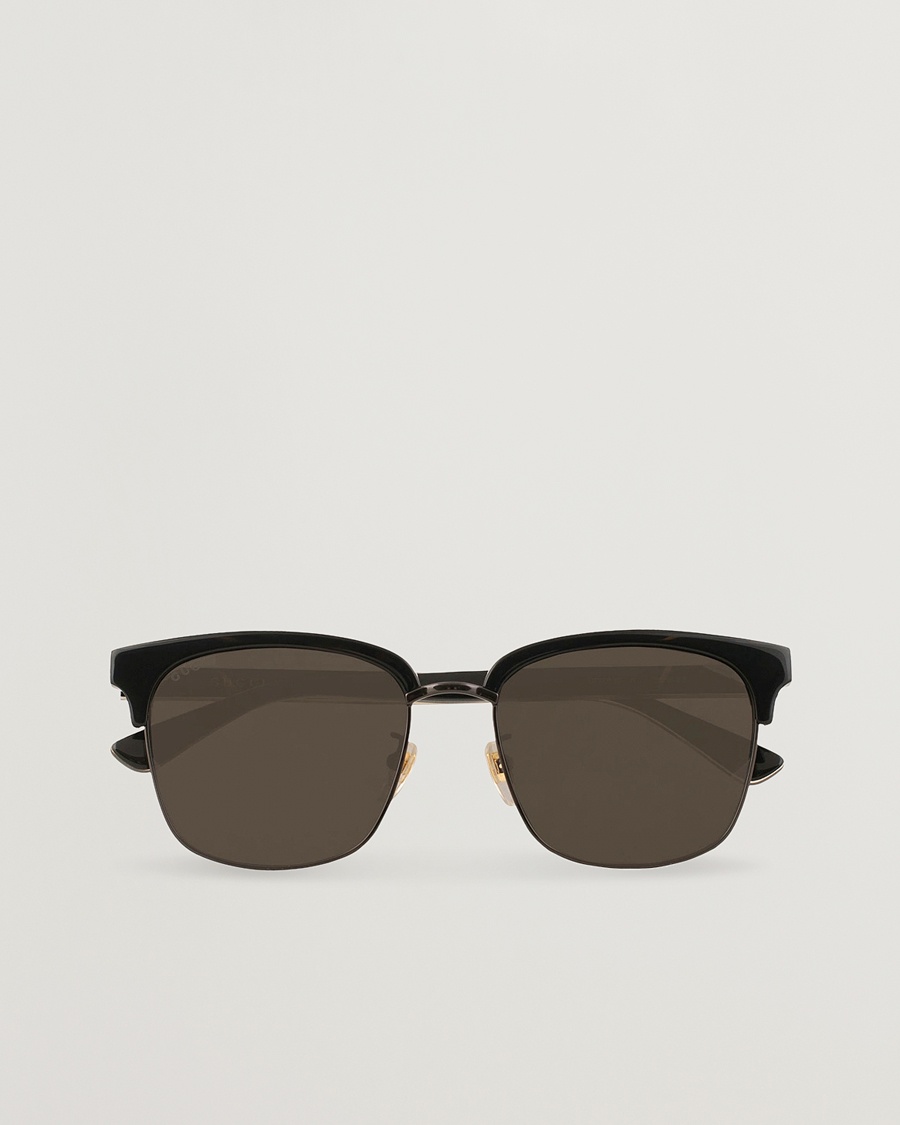 Gucci GG0382S Sunglasses Black/Grey – Grijs