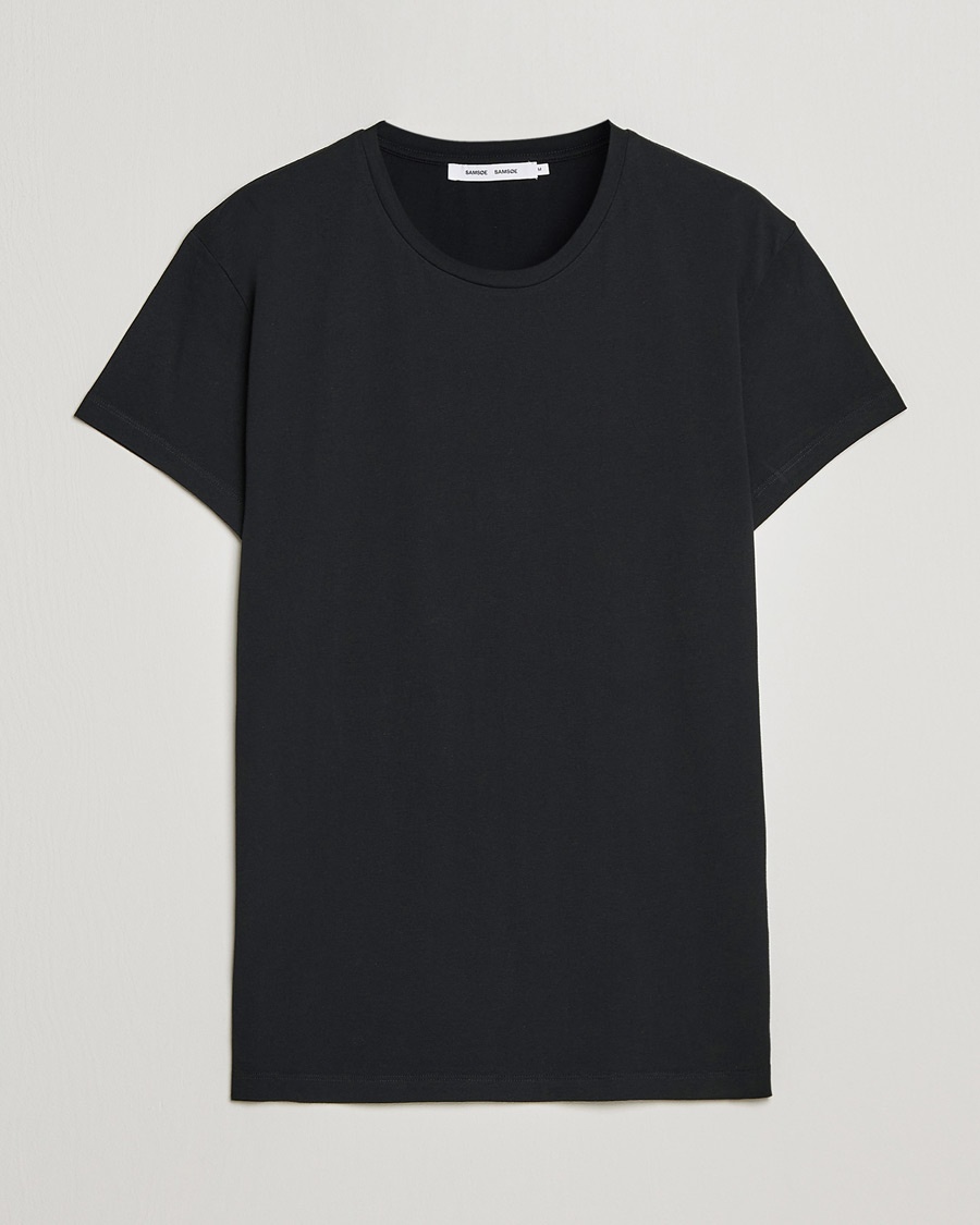 Samsøe Samsøe Kronos Crew Neck Tee Black – Zwart
