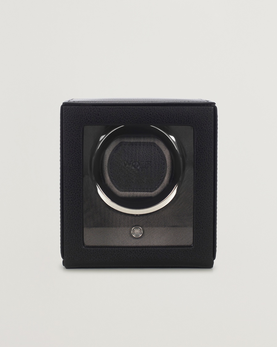 WOLF Cub Single Winder With Cover Black – Zwart