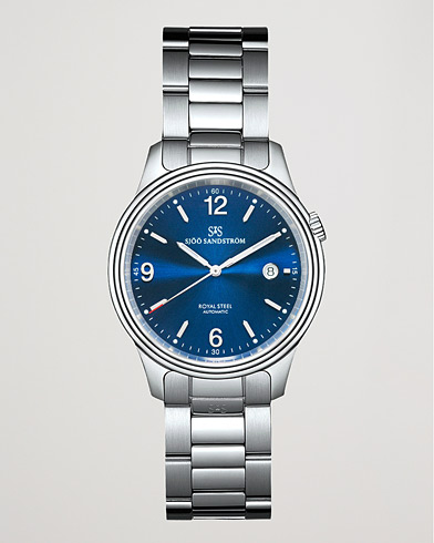  Royal Steel Classic 41mm Blue and Steel