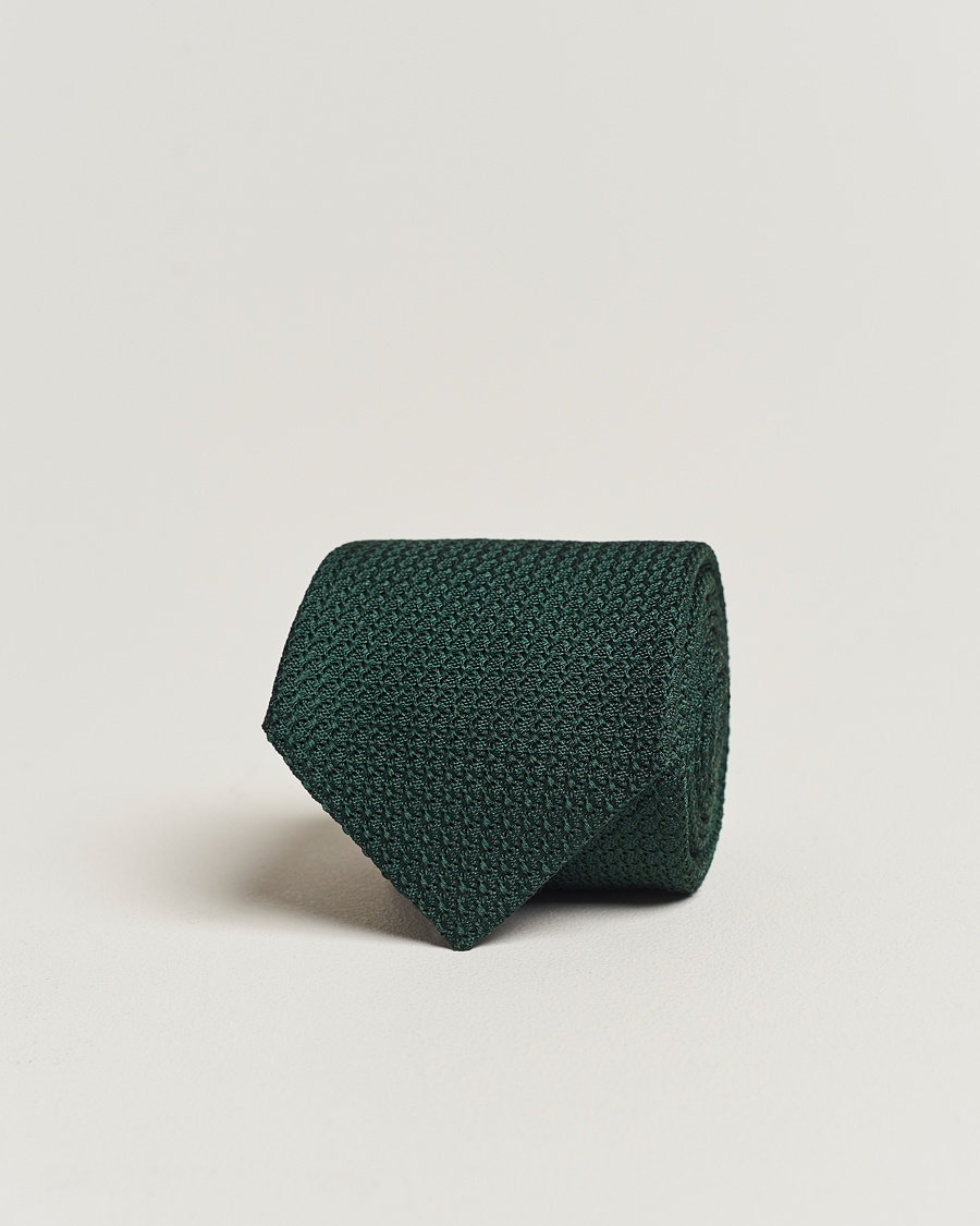 Amanda Christensen Silk Grenadine 8 cm Tie Green – Groen