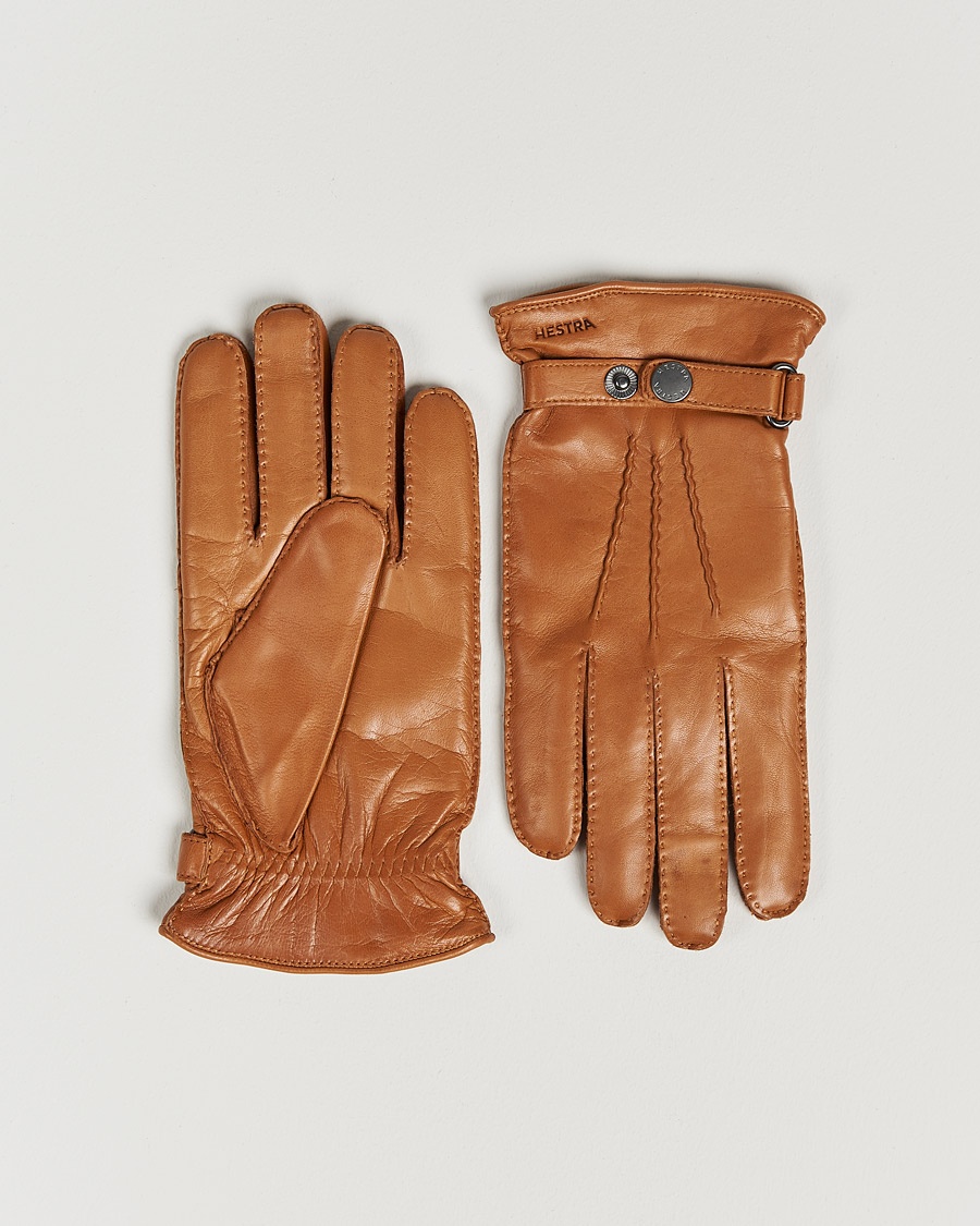 Hestra Jake Wool Lined Buckle Glove Cognac – Oranje