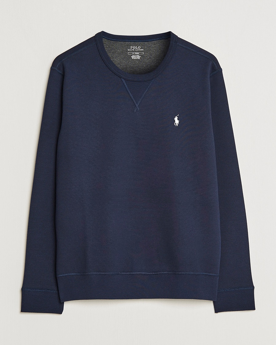 Polo Ralph Lauren Tech Crew Neck Sweatshirt Aviator Navy – Blauw