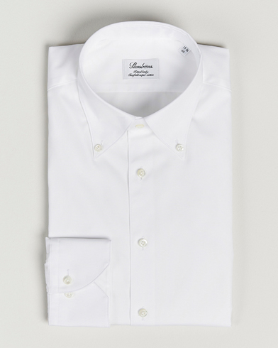 Heren | Stenströms | Stenströms | Fitted Body Button Down Shirt White