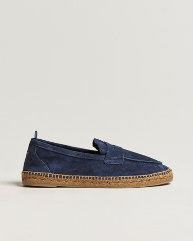  Nacho Casual Suede Loafers Azul Oscuro
