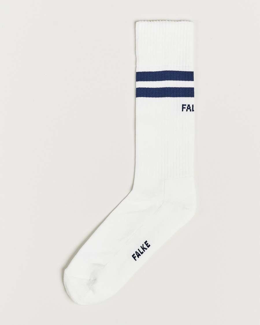 Falke Dynamic Tennis Sock White/Navy – Wit