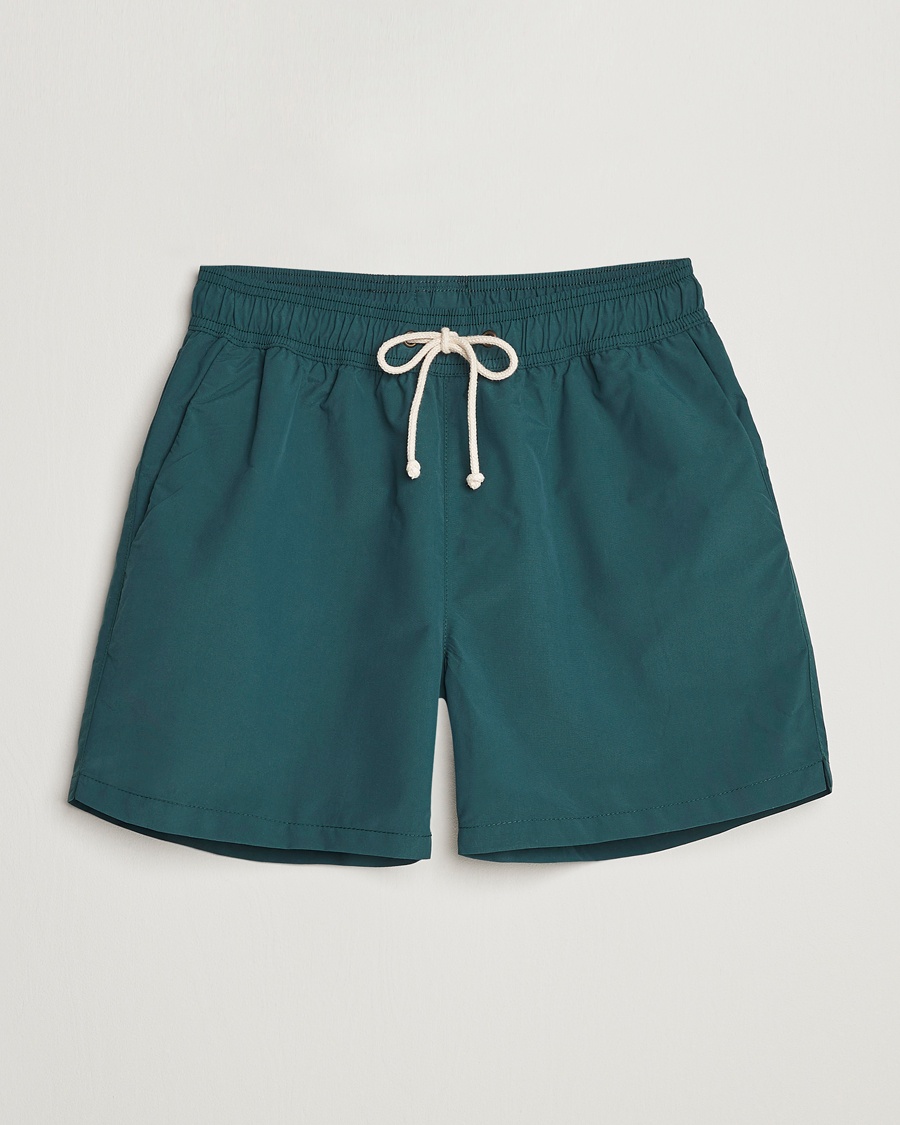  Plain Swimshorts Green