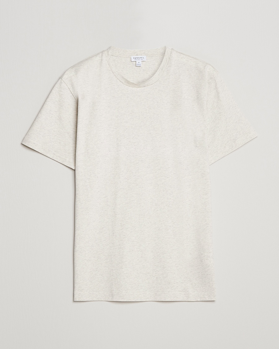 Sunspel Riviera Midweight T-Shirt Archive White – Wit