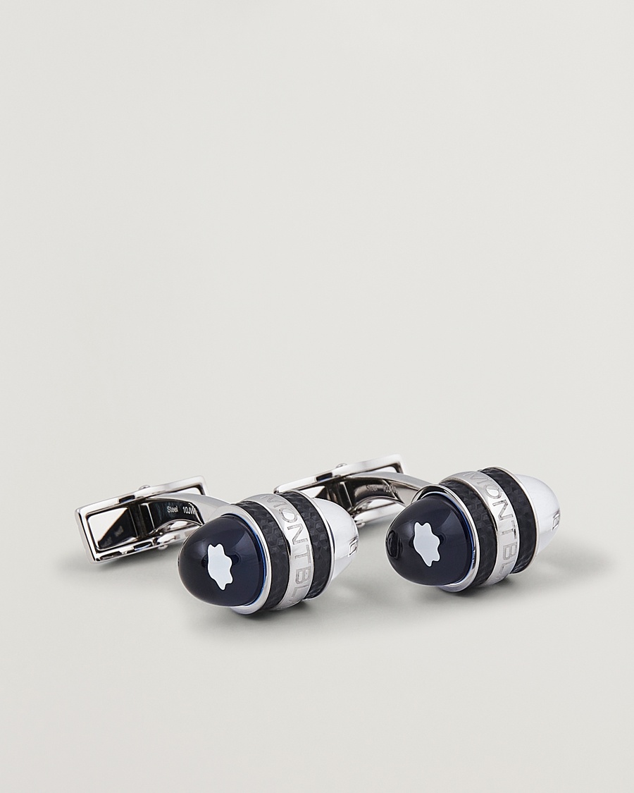 Montblanc Steel Lacquer SAW Cufflinks – Blauw