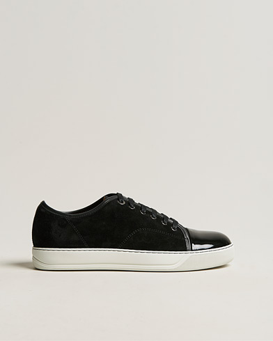 Heren | Sneakers | Lanvin | Patent Cap Toe Sneaker Black