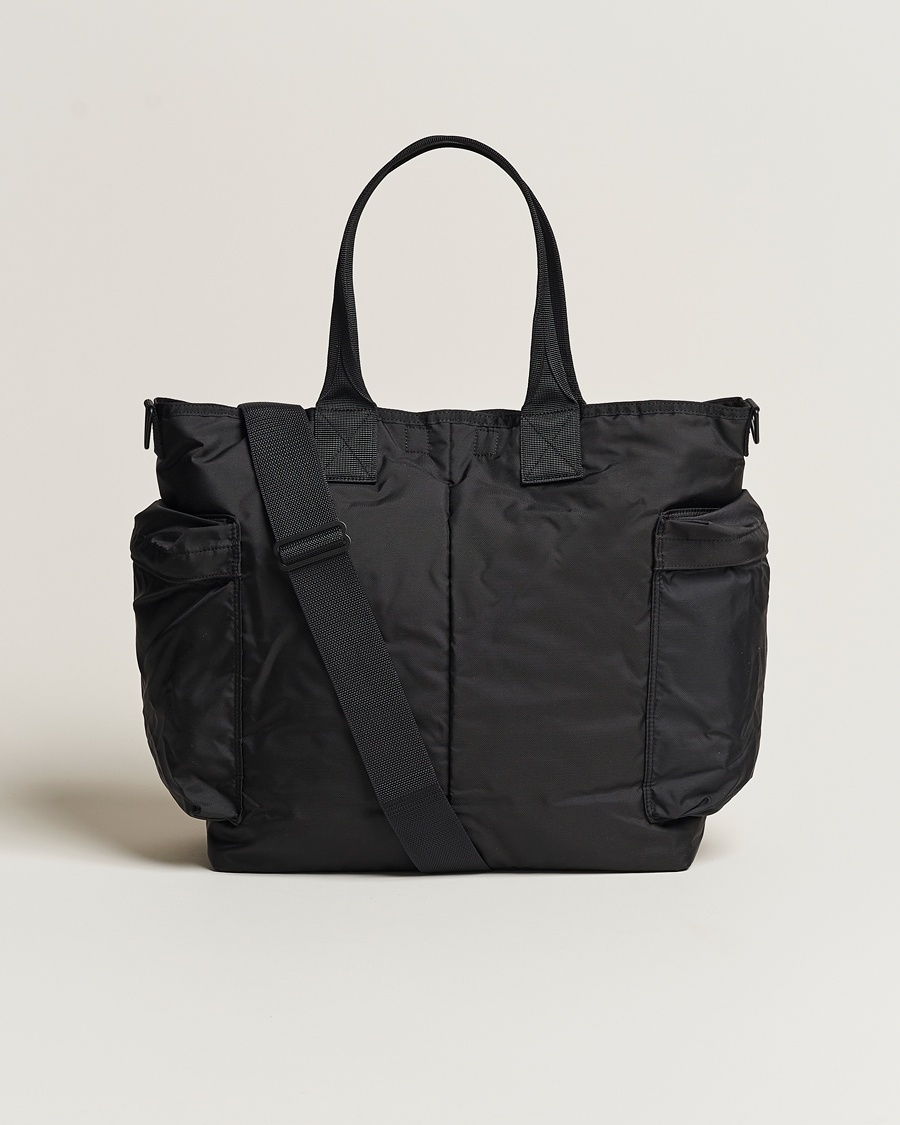 Porter-Yoshida & Co. Force 2Way Tote Bag Black – Zwart