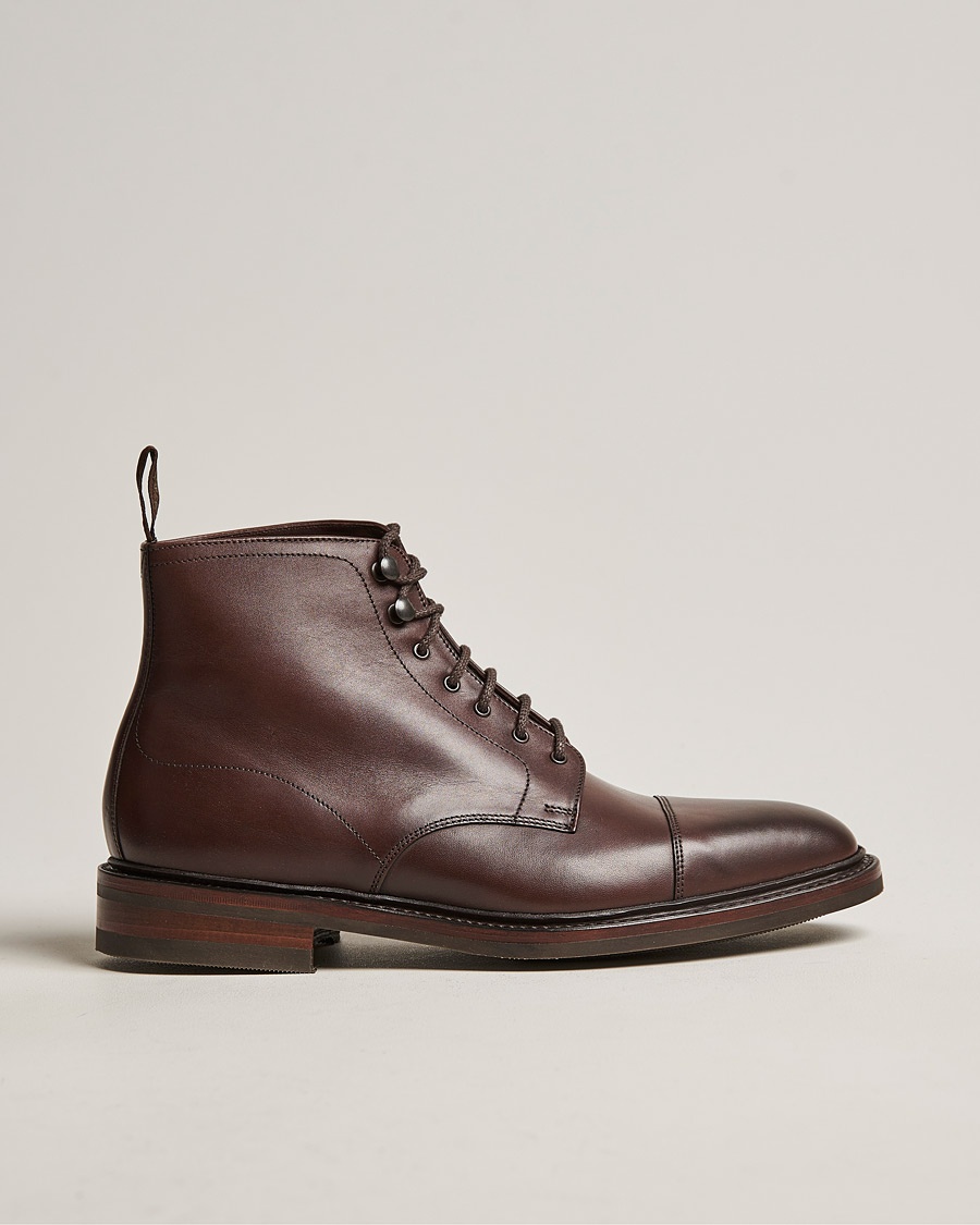 Loake 1880 Roehampton Boot Dk Brown Burnished Calf – Bruin