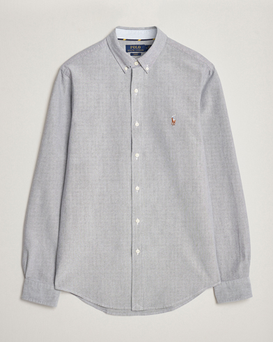 Heren |  | Polo Ralph Lauren | Slim Fit Oxford Button Down Shirt Slate