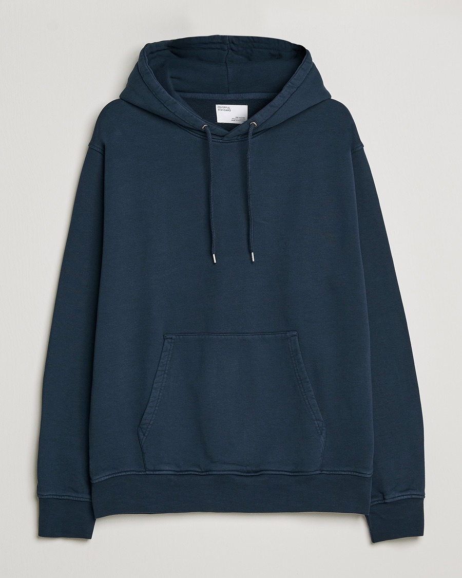 Colorful Standard Classic Organic Hood Navy Blue – Blauw